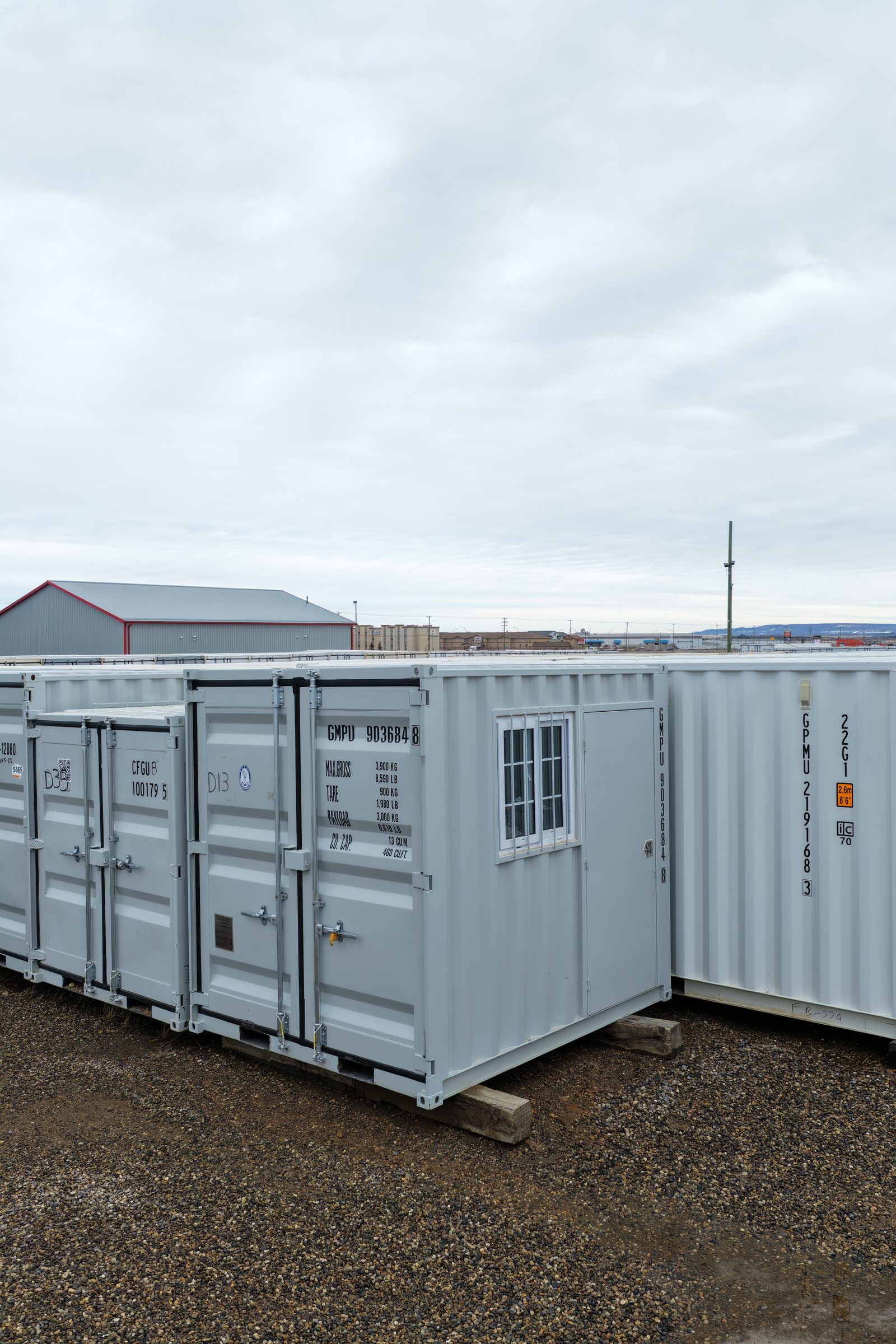Containers in winter conditions